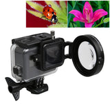 58Mm Macro Lens With Adapter Ring For Gopro Hero5 - Professional Quality-1915198394658328582