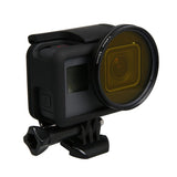 52Mm Lens Filter Set For Gopro Hero5 Action Camera - Cpl Uv Nd8 Nd2 Star 8 Fld-1915198374747967494