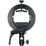 Universal S-Type Flash Bracket For Bowens Mount - Black-1915196786625089543
