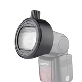 Round Flash Adapter For Tt685 / V860Ii / V350 / Tt600 - Black-1915196777175322631