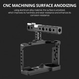 Sony Alpha 7C Video Cage Stabilizer Kit With Handle-1915196752974188546
