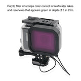 Waterproof Housing Case For Gopro Hero6 / 5 With Touch Screen Back Cover - 45M-1915196603388530690