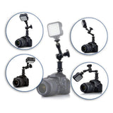 7 Articulating Magic Arm With Adjustable Friction & Large Claws Clips - Black-1915196509939437573