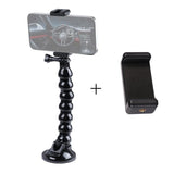Flexible Suction Cup Mount With Phone Clamp - 1 / 4 Jaws-1915196489504788488
