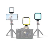 Handheld Camera Led Light With Remote - Full Colour Beauty Fill - Black-1915196720589967363