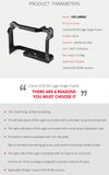 Video Camera Cage Stabilizer For Canon Eos R5 / R6 / R - Black-1915196753674637321