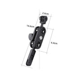 360 Degree Pivot Motorcycle Helmet Mount For Magic Arm Adapter-1915196505992597506