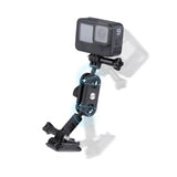 360 Degree Pivot Motorcycle Helmet Mount For Magic Arm Adapter-1915196505992597510