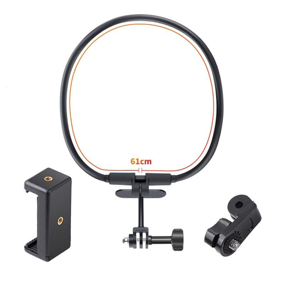 Neck Phone Camera Holder With Phone Clamp - Hands-Free & Extended-1915196721374302209