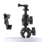Adjustable Bike Handlebar Mount With Phone Clamp - 360 Rotation-1915196755398496256
