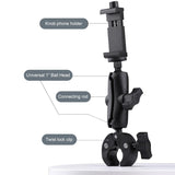 Adjustable 360 Bike Handlebar Mount With Phone Clamp-1915196783387086850