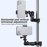 Adjustable 360 Bike Handlebar Mount With Phone Clamp-1915196783387086855