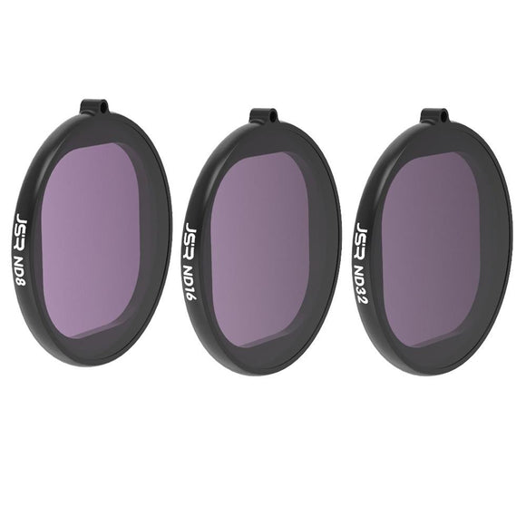 3-In-1 Round Lens Filter For Gopro Hero8 - Nd8 Nd16 Nd32-1915197002266841089