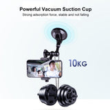 Articulating Magic Arm With Suction Cup Phone Mount 4.5 - 7.2 Inch Phones-1915196806317346822
