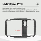 Vlogging Live Broadcast Smartphone Video Rig With Led Light And Mic-1915197497228267523