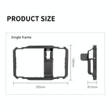 Vlogging Live Broadcast Smartphone Video Rig With Led Light And Mic-1915197497228267527