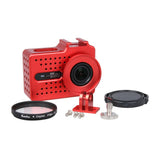 Aluminum Housing With Uv Filter For Xiaomi Xiaoyi Yi Ii 4K Camera-1915196589589270532