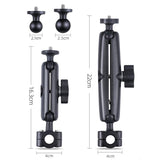 25Mm Ballhead Car Seat Mount For Action Cameras With Phone Clamp And Anti-Lost Case-1915197232248918020