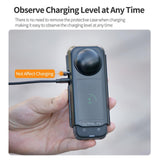 Transparent Black Sunnylife Camera Cover For Insta360 X4 With Integrated Lens Screen Protection-1915196560963145732