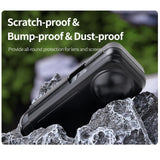 Transparent Black Sunnylife Camera Cover For Insta360 X4 With Integrated Lens Screen Protection-1915196560963145734