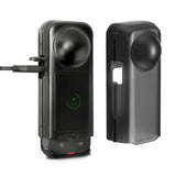 Transparent Black Sunnylife Camera Cover For Insta360 X4 With Integrated Lens Screen Protection-1915196560963145728