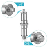 Aluminum Flash Light Bracket Adapter - 1 / 4 To 3 / 8 Screw Thread-1915198018446036993