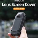 Transparent Black Sunnylife Lens Screen Protector For Insta360 X4-1915196560791179265