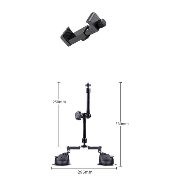 Articulating Dual Suction Cup Magic Arm Phone Mount-1915196698314018817