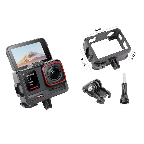 Insta360 Ace / Ace Pro Dual Cold Shoe Cage Expansion Adapter-1915196710141956097