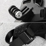 Universal Action Camera Helmet Mount - Compatible With Gopro Insta360 Dji And More-1922443392957157378
