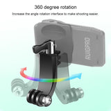 360 Degree J-Type Backpack Mount For Gopro Dji And Action Cameras-1915197279422255109