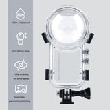 Waterproof Insta360 X3 Camera Diving Case For Underwater Photography-1922443414205501444