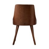 NNEED 6x Wooden Dining Chairs Faux Leather Padded Black