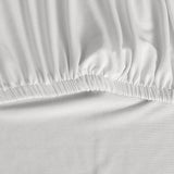 NNEDSZ Dining Chair Covers 6x Slipcovers Spandex Stretch Banquet Wedding White