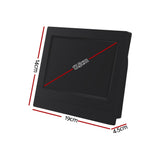 NNEDSZ 7" Digital Day Clock Calendar Alarm Black