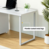 NNEDSZ Artiss Computer Desk Drawer White 140CM