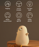 NNEOBA Seagull Silicone Night Lamp