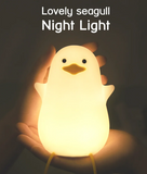 NNEOBA Seagull Silicone Night Lamp