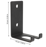 NNEOBA Wall-Mounted Barbell Storage Rack - Steel Holder