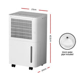 NNEDSZ Dehumidifier 12L Air Purifier White