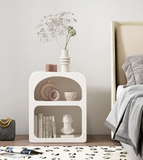 NNEOBA Elegant Bedside Table for Bedroom Makeup and Storage