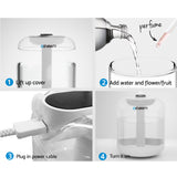 NNEDSZ Devanti Aroma Diffuser Aromatherapy Humidifier 1L