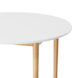 NNEDSZ Dining Table Round White 108CM Diameter Demi