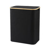 NNETM 2-Section Foldable Laundry Basket with Removable Bags
