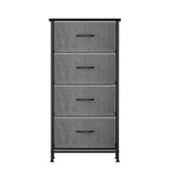 NNEDSZ Artiss Chest of 4 Drawers Storage Dresser Tallboy Grey