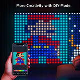 NNEOBA Christmas LED Curtain Lights with Bluetooth Remote Control