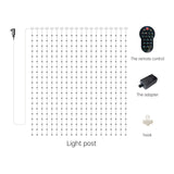 NNEOBA Christmas LED Curtain Lights with Bluetooth Remote Control