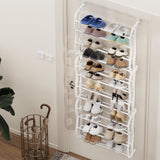 NNEDSZ 12 Tier Shoe Rack Hanging Over Door Organiser 24 Pairs Eric