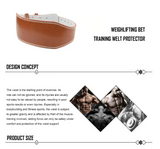 NNEOBA New Wide Weightlifting Belt - Bodybuilding and Fitness Belt