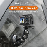 Universal Suction Cup Mount For Gopro And Other Action Cameras-1915196739871182850